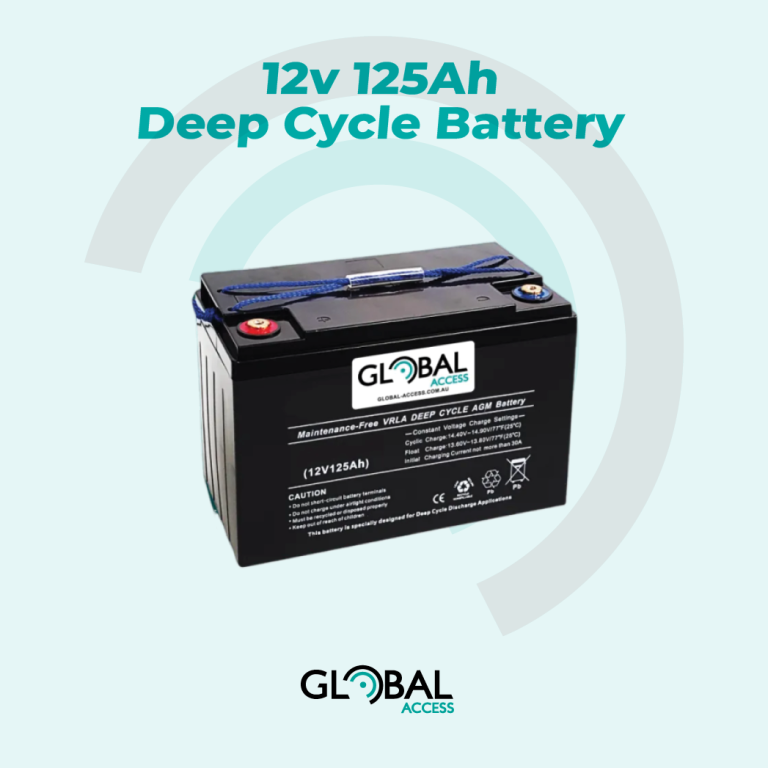 12v 125Ah Deep Cycle Battery