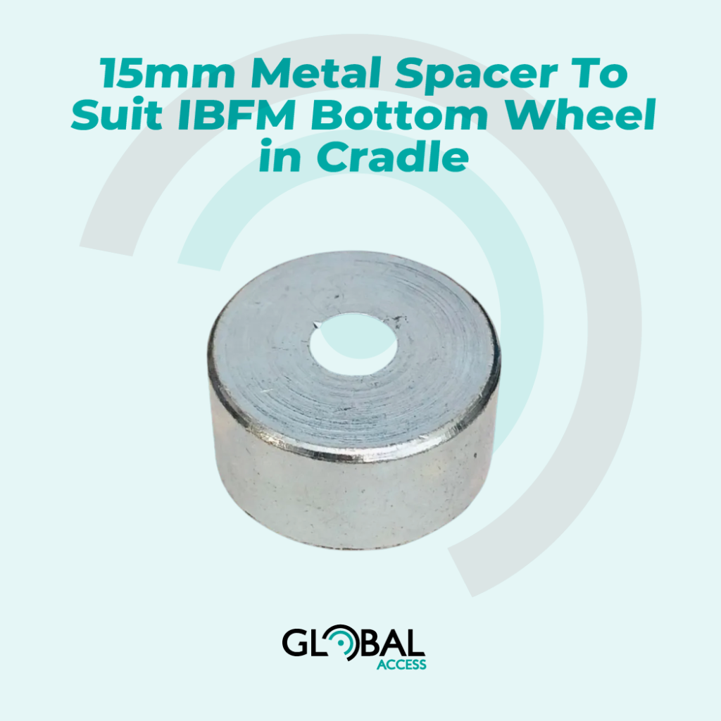 15mm Metal Spacer To Suit IBFM Bottom Wheel in Cradle