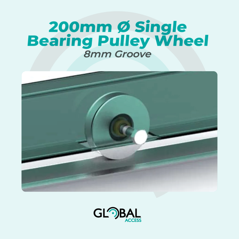 Wheel Single Bearing – 8mm U Groove – 40mm Ø