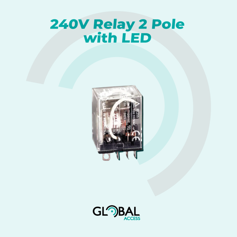 240V Relay 2 Pole with LED