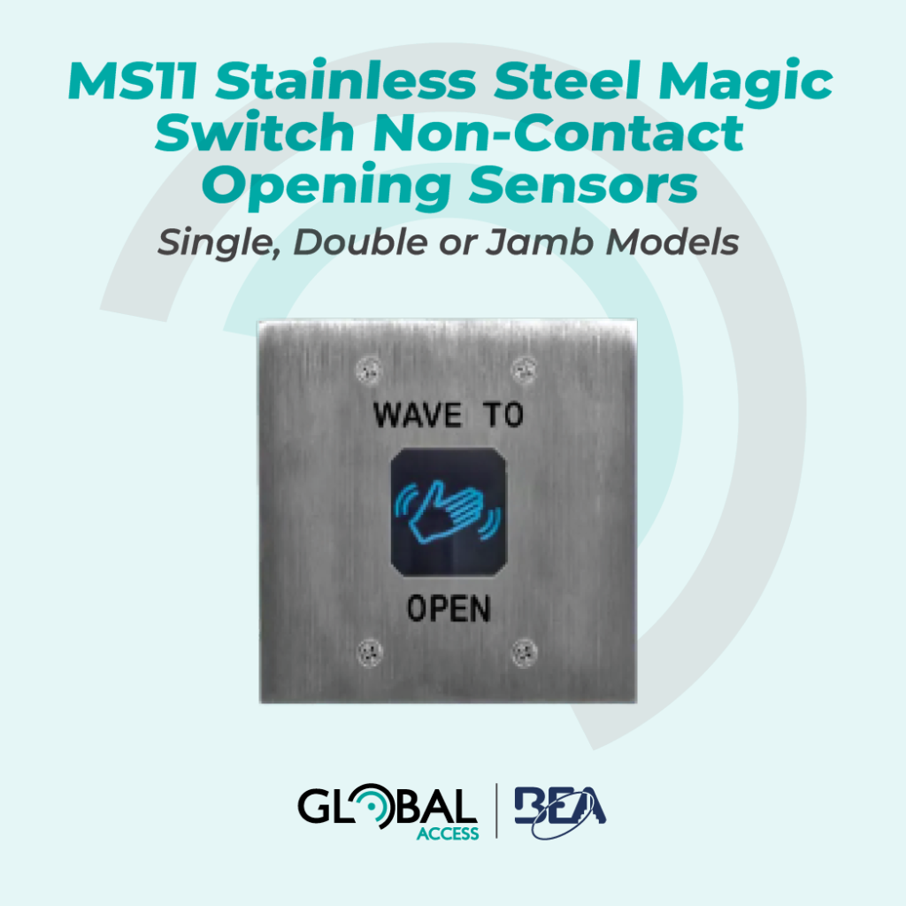 BEA MS11 Stainless Steel Magic Switch Non-Contact Opening Sensors