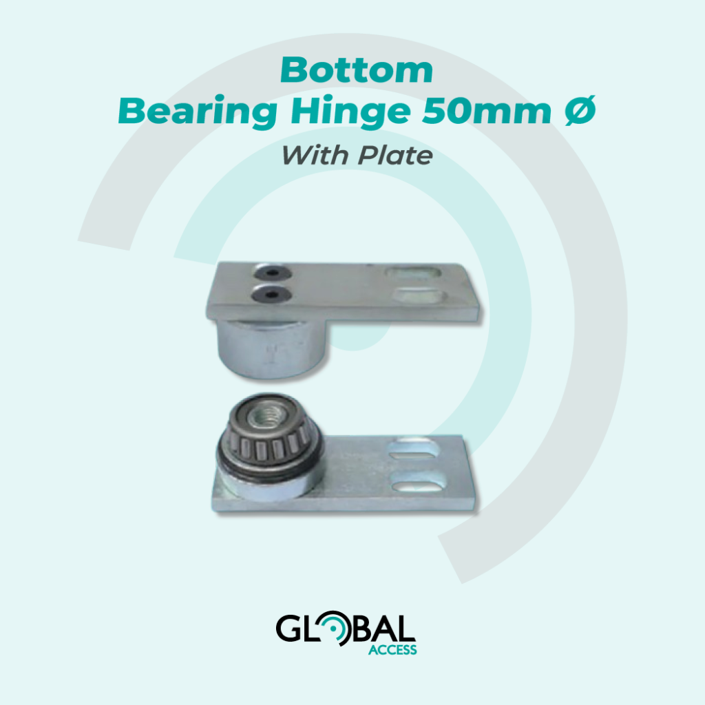 Bottom Bearing Hinge 50mm Ø With Plate