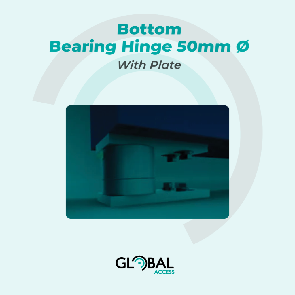 Bottom Bearing Hinge 50mm Ø With Plate