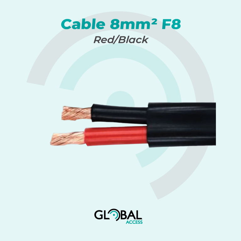 Cable 8mm F8 – RedBlack