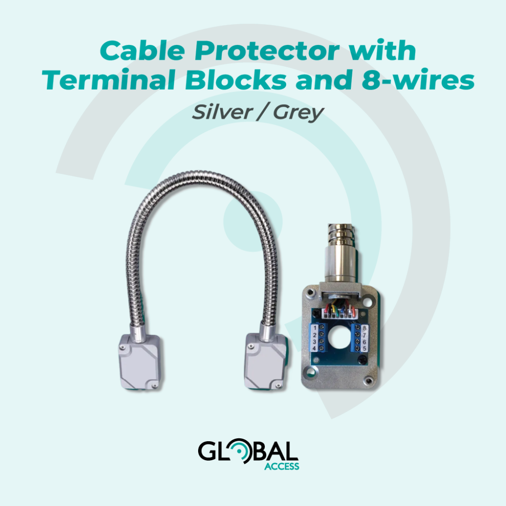Cable Protector with terminal blocks and 8-wires