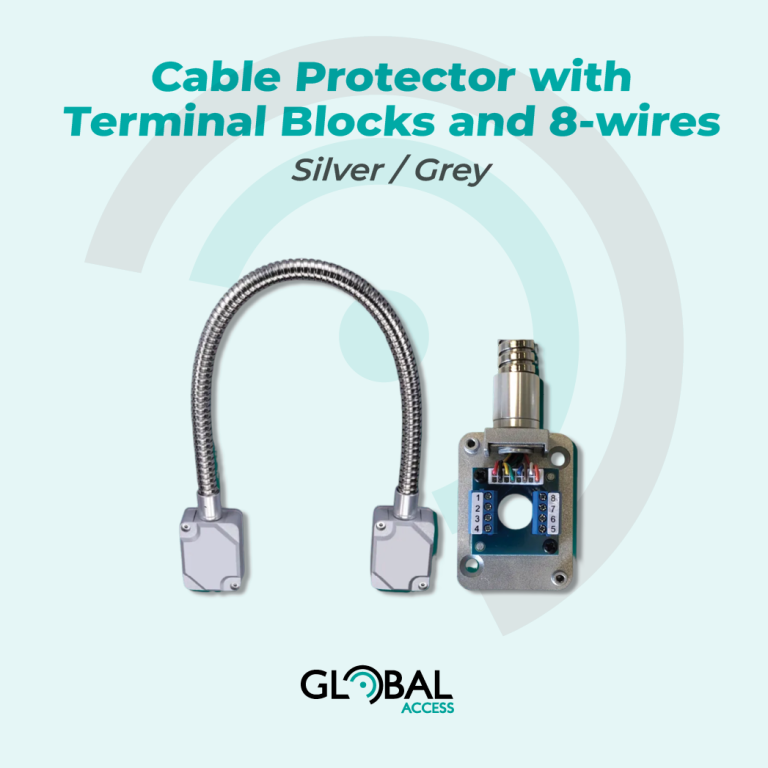 Cable Protector with terminal blocks and 8-wires