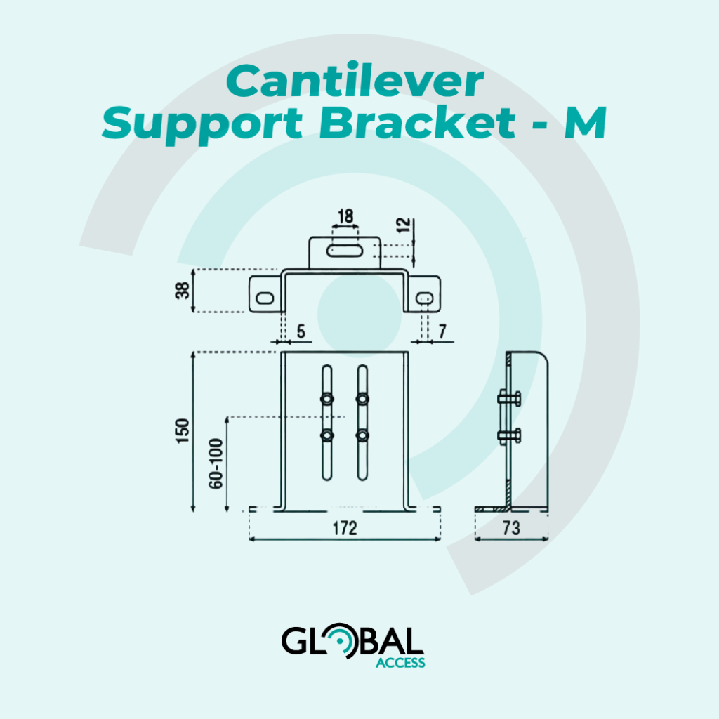 Cantilever Support Bracket - M