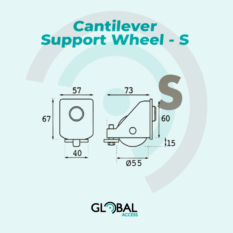 Cantilever Support Wheel - S
