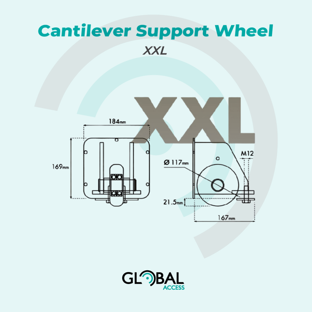 Cantilever Support Wheel – XXL