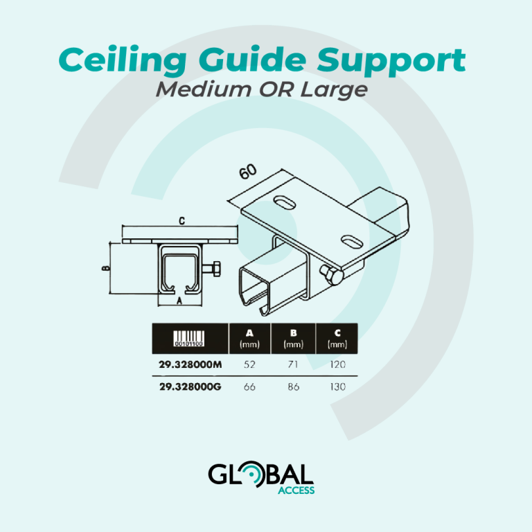 Ceiling Guide Support - Medium OR Large