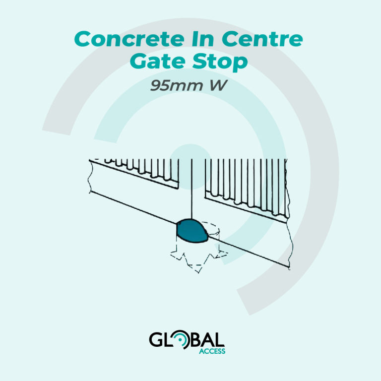 Concrete In Centre Gate Stop - 95mm W