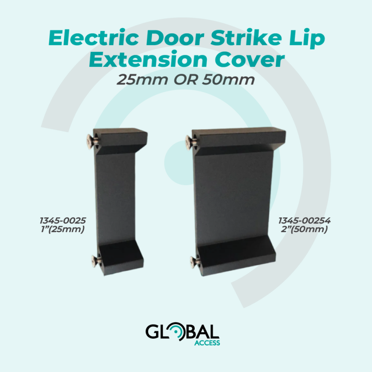 Electric Door Strike Lip Extension Cover – 25mm OR 50mm