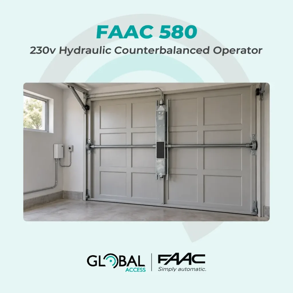 FAAC 580 230v Hydraulic Counterbalanced Operator