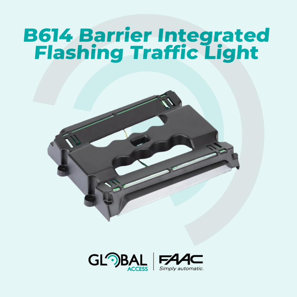 FAAC B614 Barrier Integrated Flashing Traffic Light