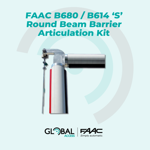FAAC B680 / B614 'S' Round Beam Barrier Articulation Kit - Global Access