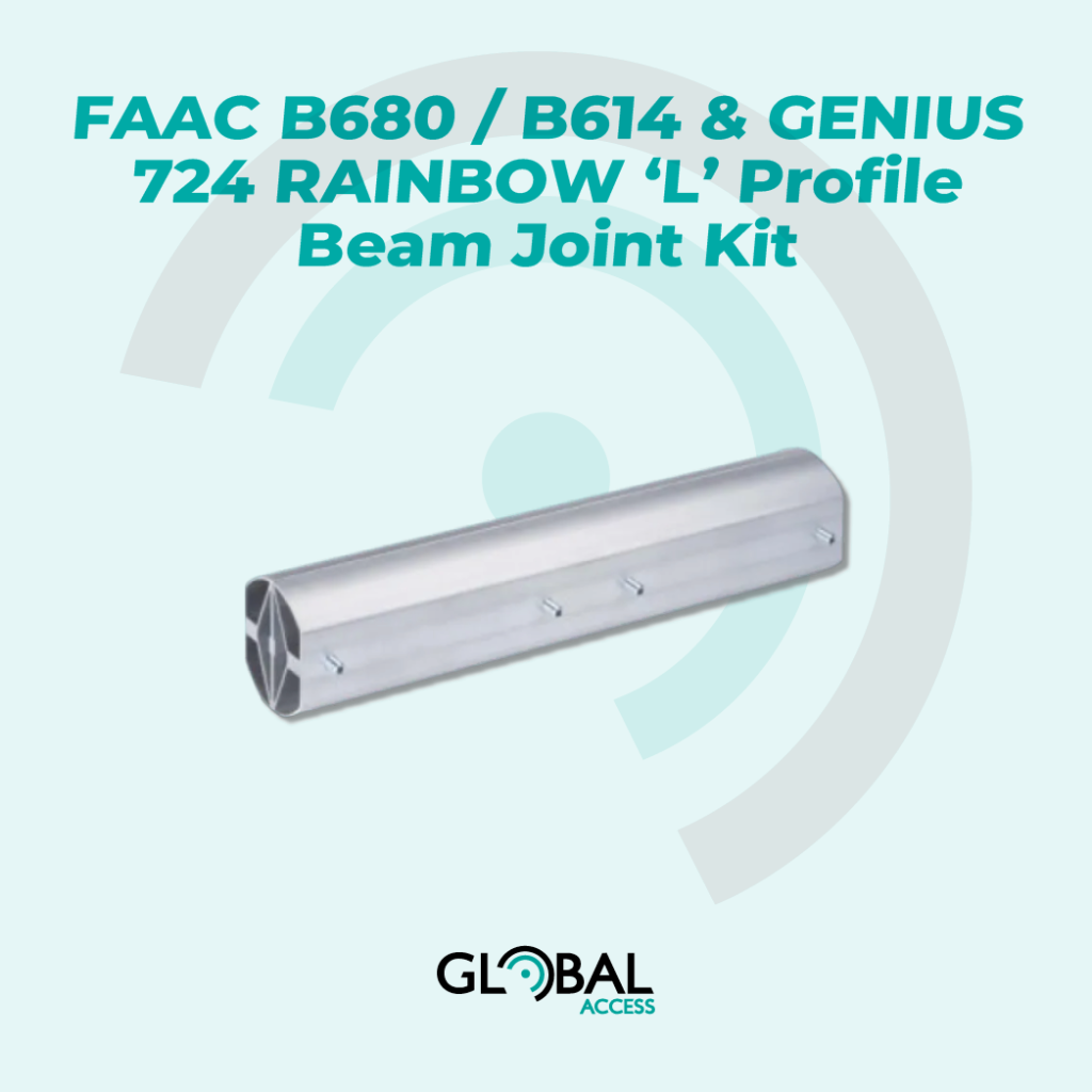 FAAC B680 B614 & GENIUS 724 RAINBOW ‘L’ Profile Beam Joint Kit