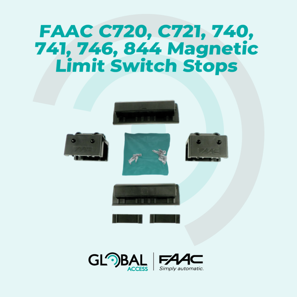 FAAC C720, C721, 740, 741, 746, 844 Magnetic Limit Switch Stops