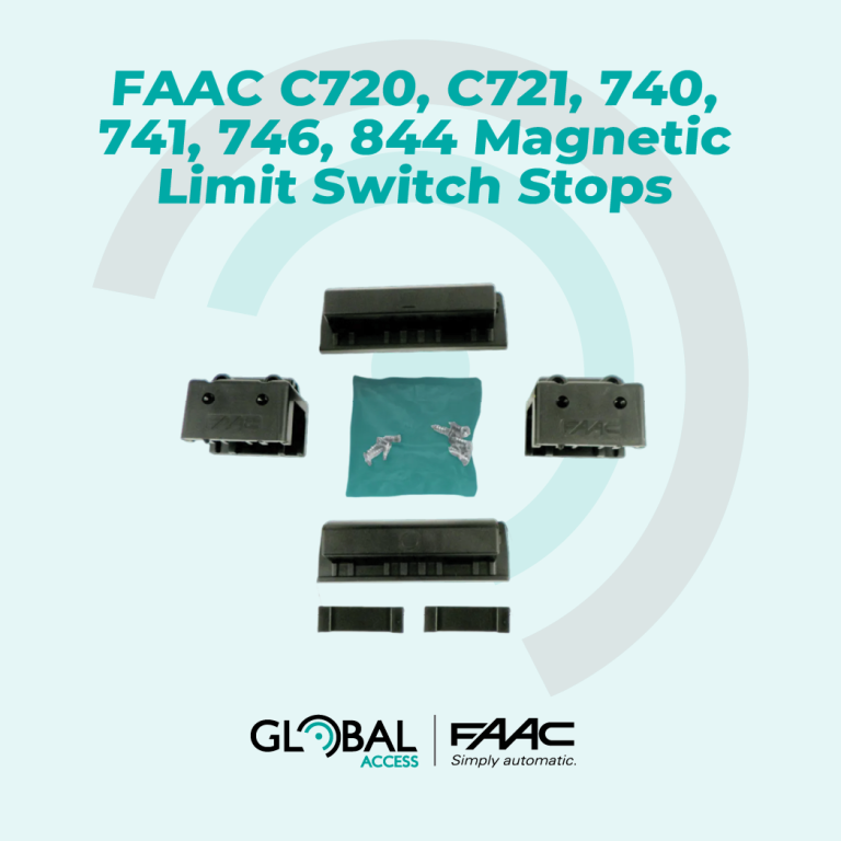 FAAC C720, C721, 740, 741, 746, 844 Magnetic Limit Switch Stops