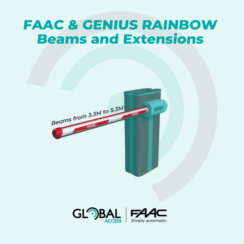 FAAC & GENIUS RAINBOW Beams and Extensions