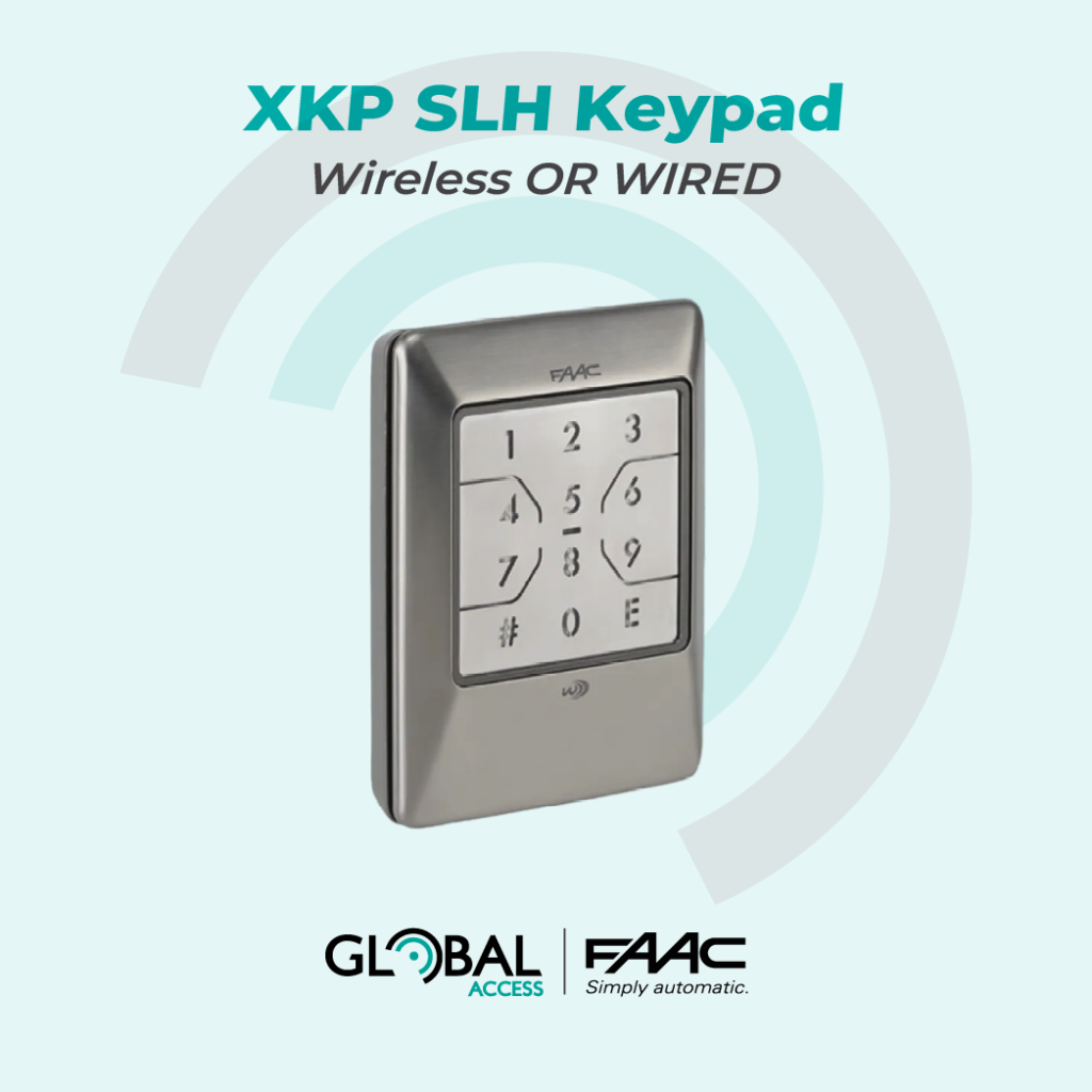 FAAC XKP SLH Keypad Wireless OR WIRED