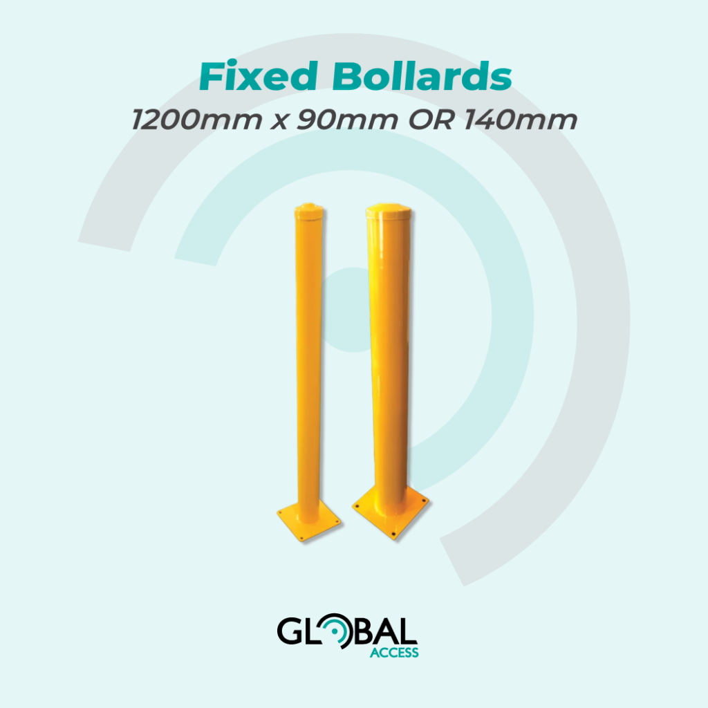 Fixed Bollards - 1200mm x 90mm OR 140mm