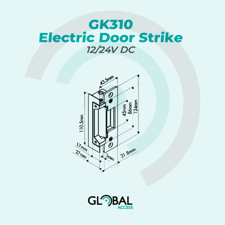 GK310 Electric Door Strike – 12-24V DC
