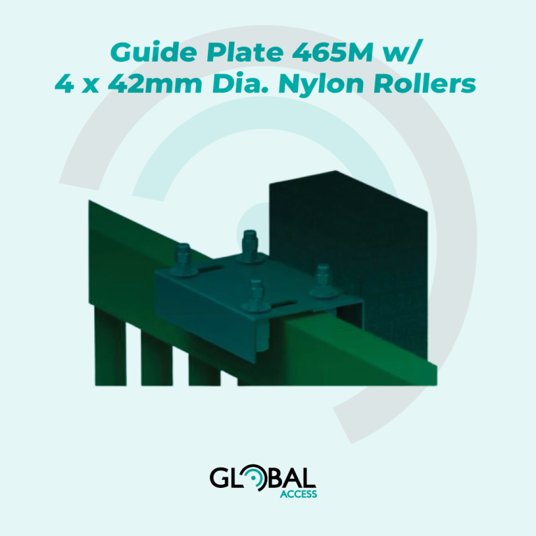 Guide Plate 465M w 4 x 42mm Dia