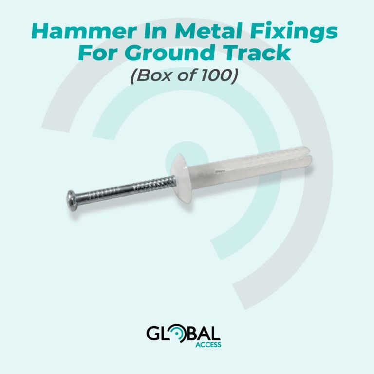 Hammer In Metal Fixings For Ground Track