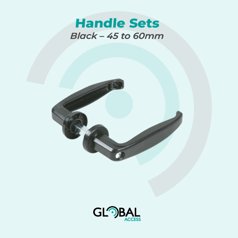 Handle Sets - Black - 45 to 60mm