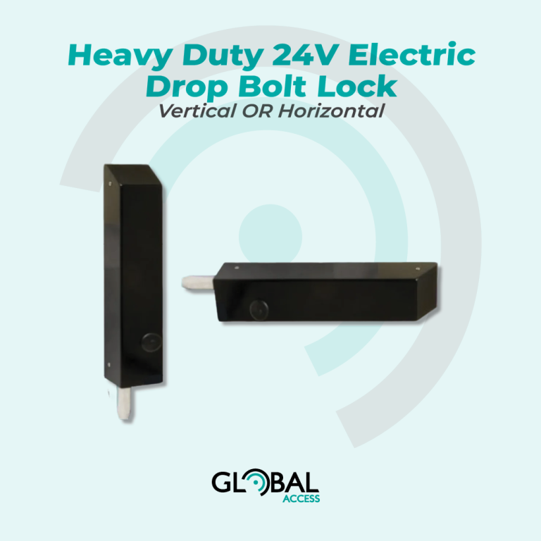 Heavy Duty 24V Electric Drop Bolt Lock – Vertical OR Horizontal