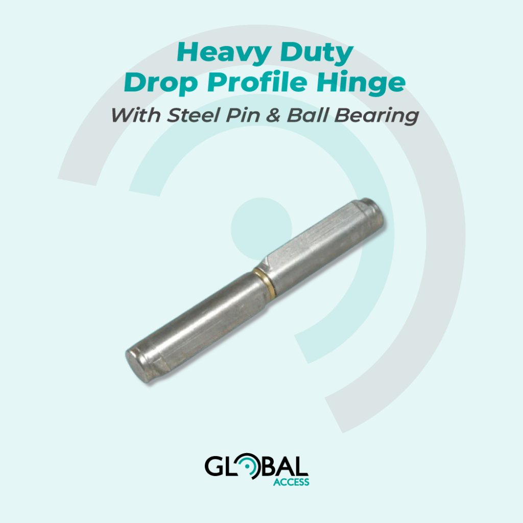 Heavy Duty Drop Profile Hinge With Steel Pin & Ball Bearing