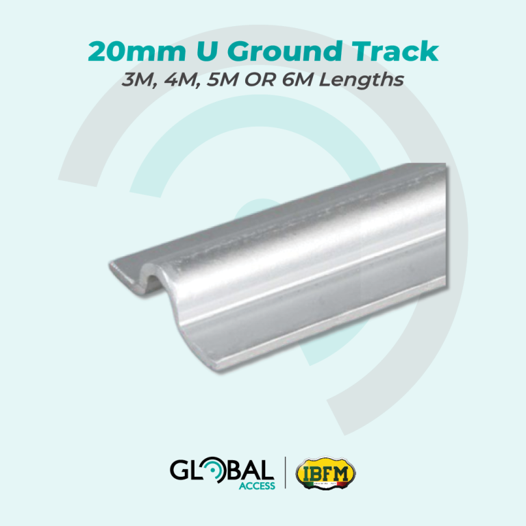 IBFM 20mm U Ground Track – 3M, 4M, 5M OR 6M Lengths