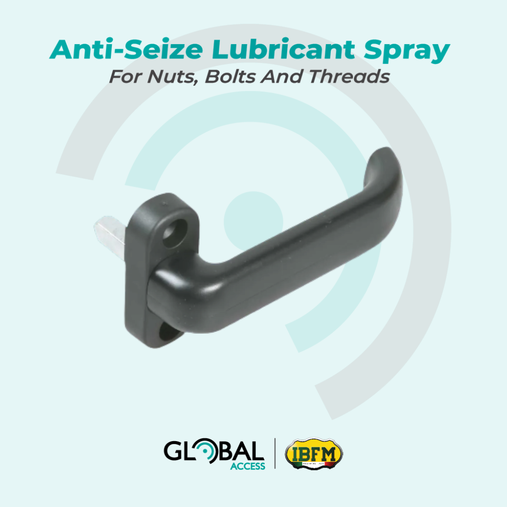 IBFM Black Plastic Gate Handle Lever