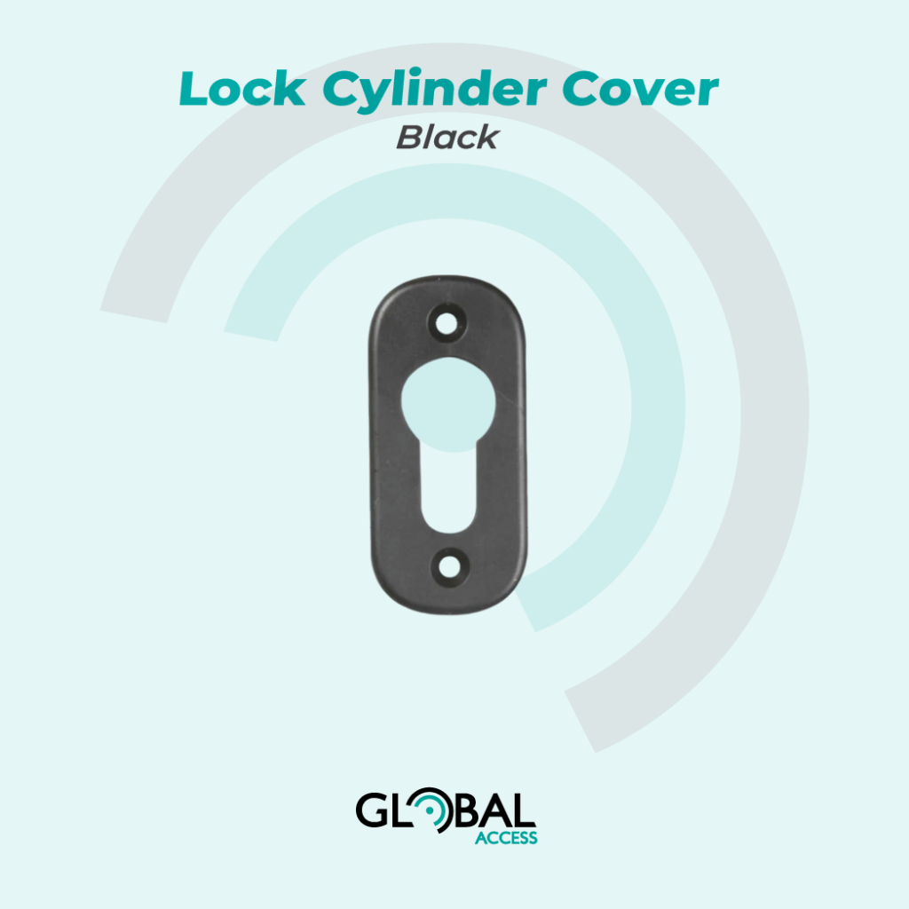 Lock Cylinder Cover - Black