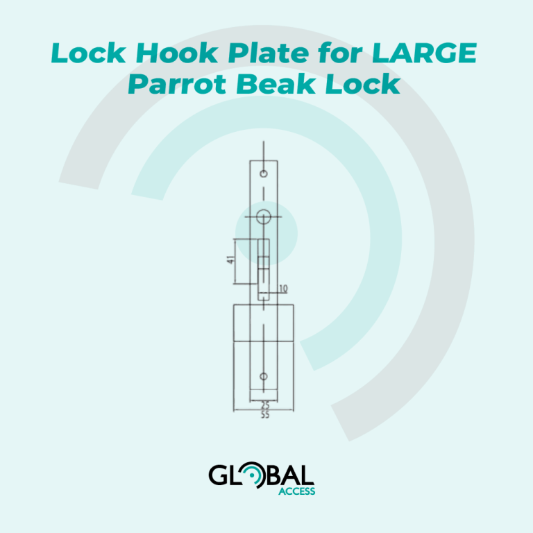 Lock Hook Plate for LARGE Parrot Beak Lock