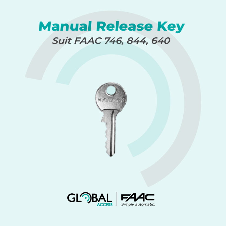 Manual Release Key Suit FAAC 746, 844, 640