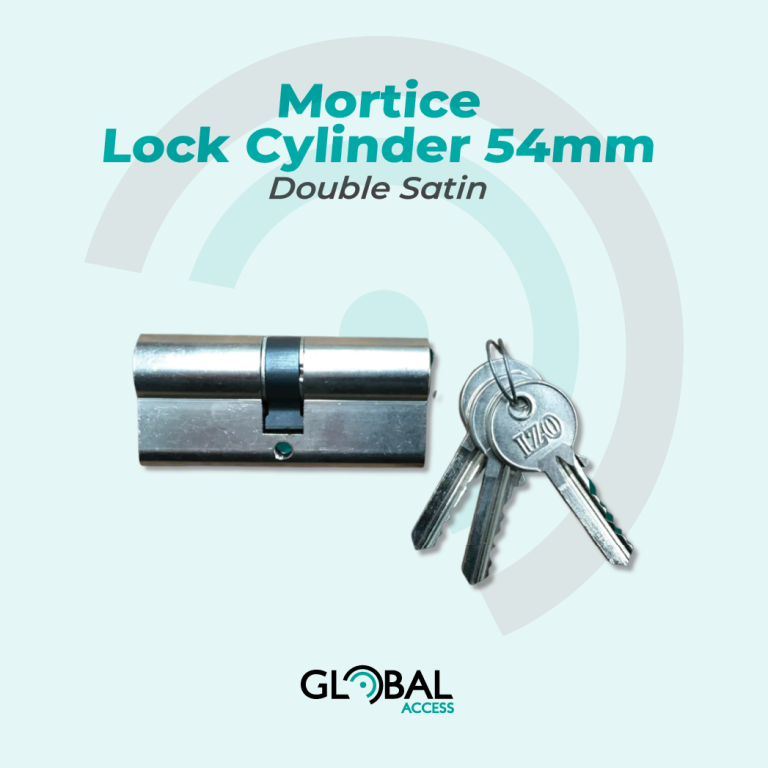 Mortice Lock Cylinder 54mm – Double Satin