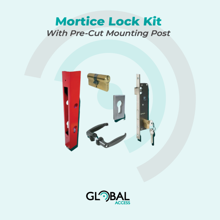 Mortice Lock Kit With Pre-Cut Mounting Post