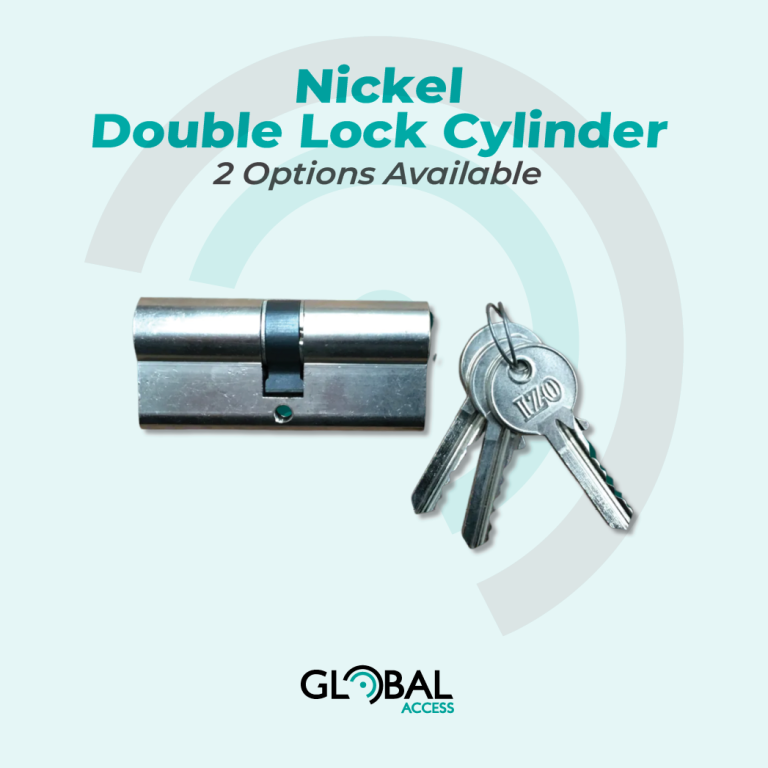 Nickel Double Lock Cylinder – 2 Options Available