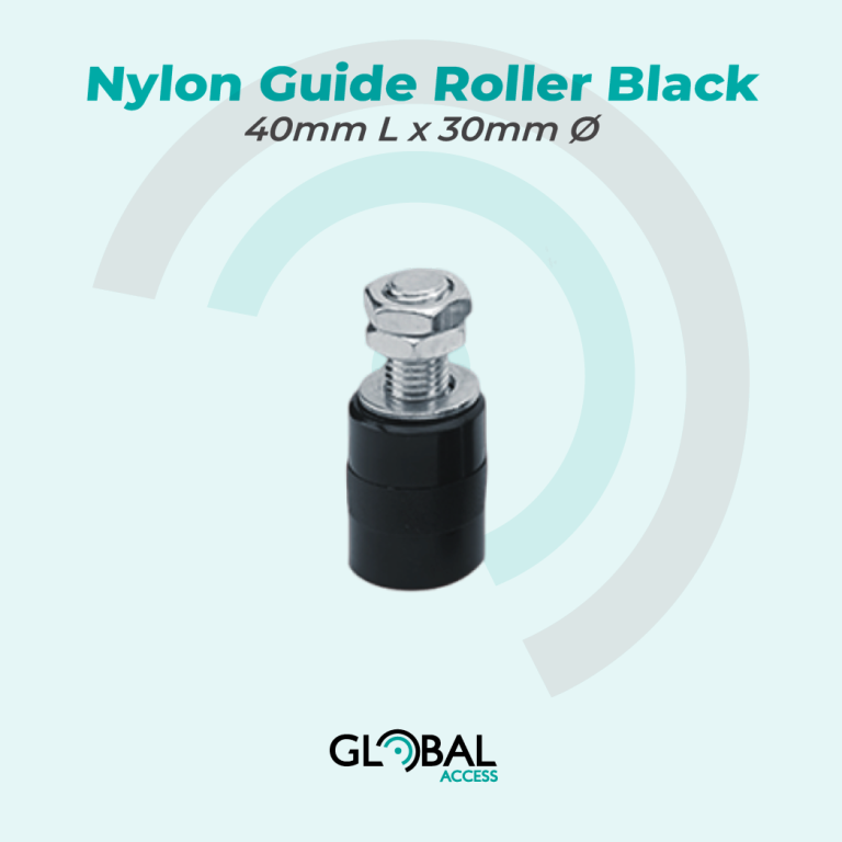 Nylon Guide Roller Black 40mm L x 30mm Ø