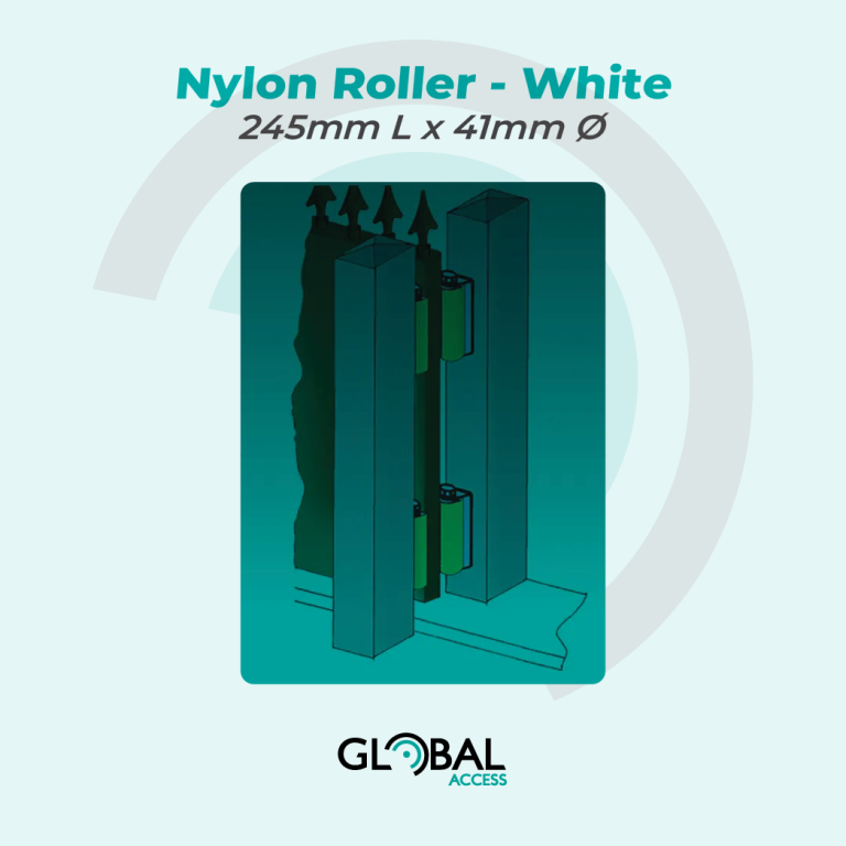 Nylon Roller - White - 245mm L x 41mm Ø