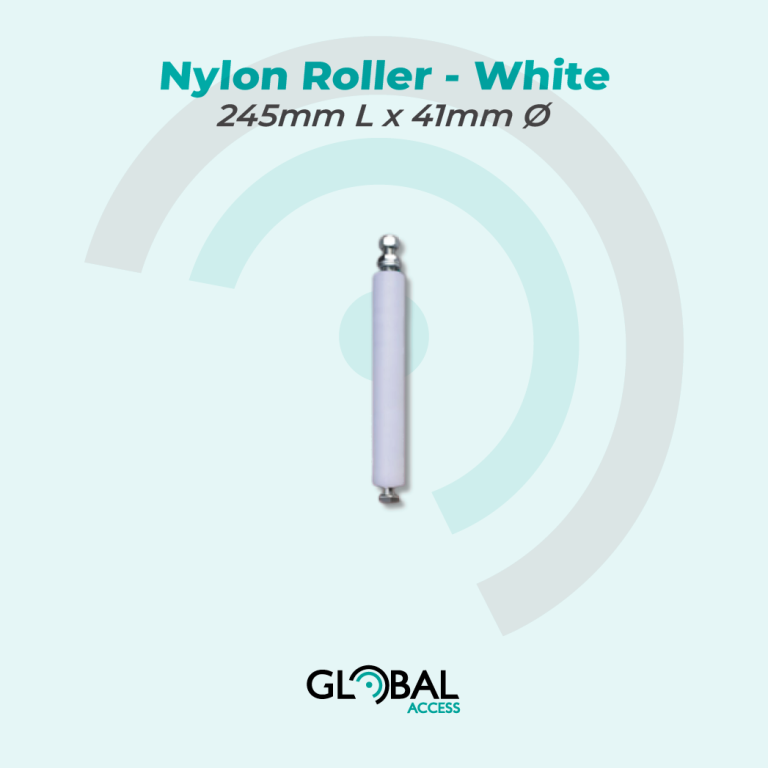 Nylon Roller - White - 245mm L x 41mm Ø