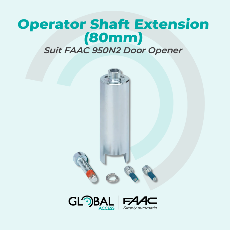 Operator Shaft Extension (80mm) – Suit FAAC 950N2 Door Opener