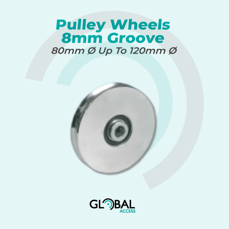 Pulley Wheels - 8mm Groove - 80mm Ø Up To 120mm Ø