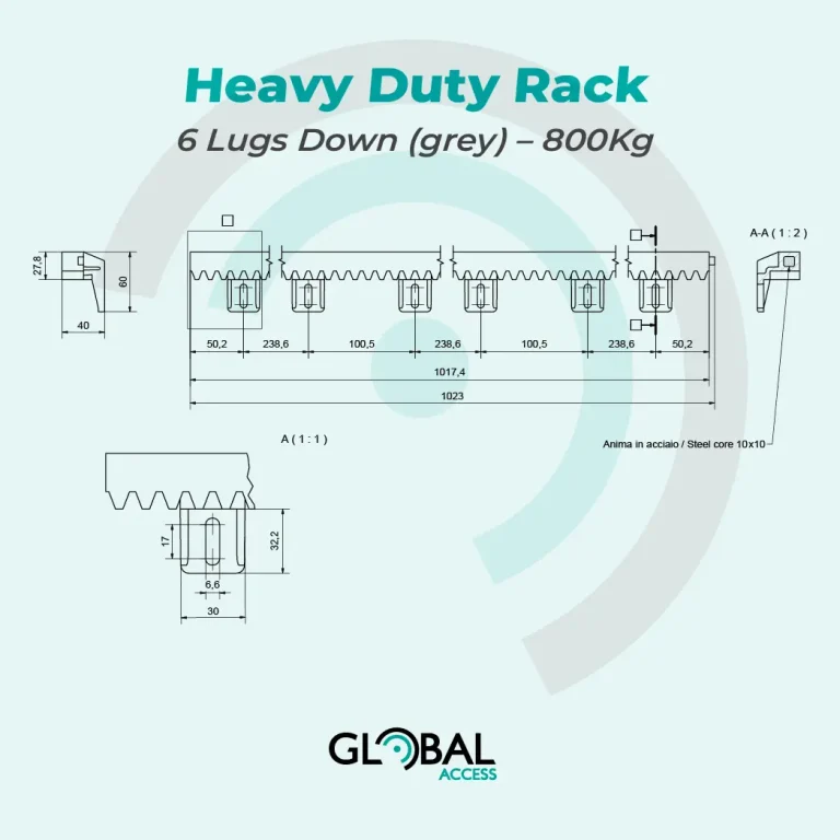 Rack V6 Grey 800kg