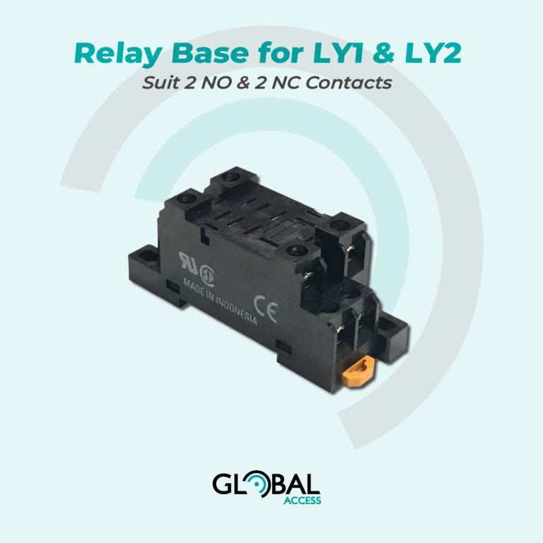 Relay Base for LY1 & LY2 - Suit 2 NO & 2 NC Contacts