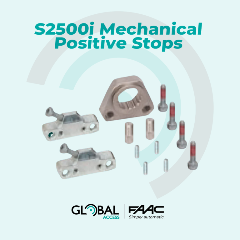 S2500i Mechanical Positive Stops