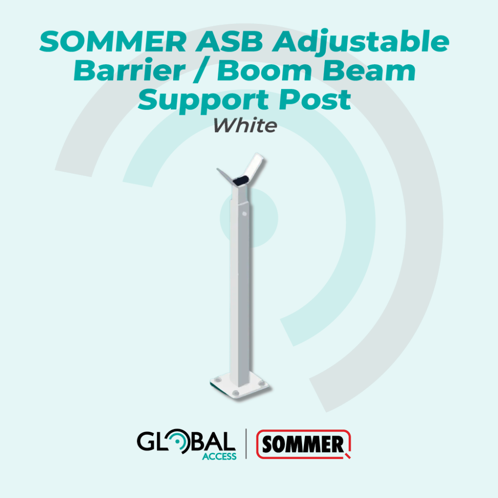 SOMMER ASB Adjustable Barrier Boom Beam Support Post