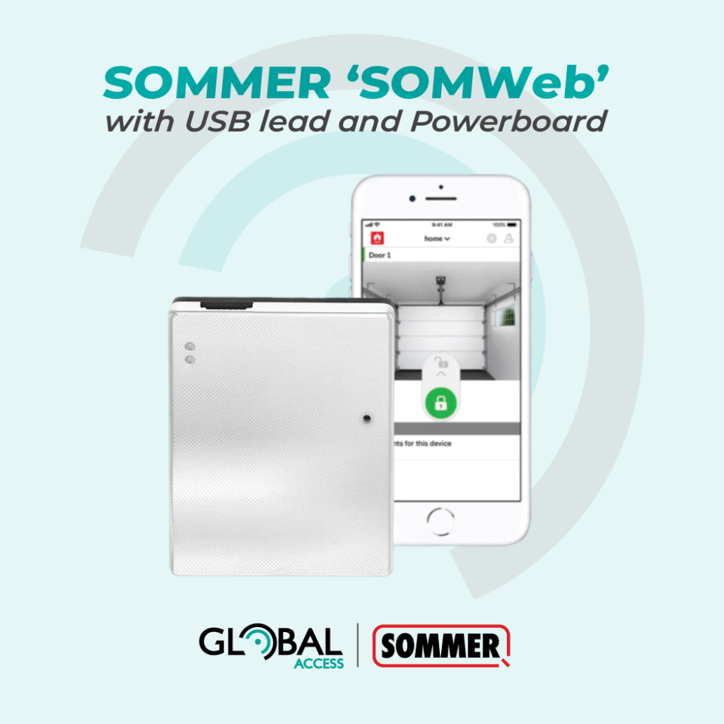 SOMMER ‘SOMWeb’ with USB lead and Powerboard