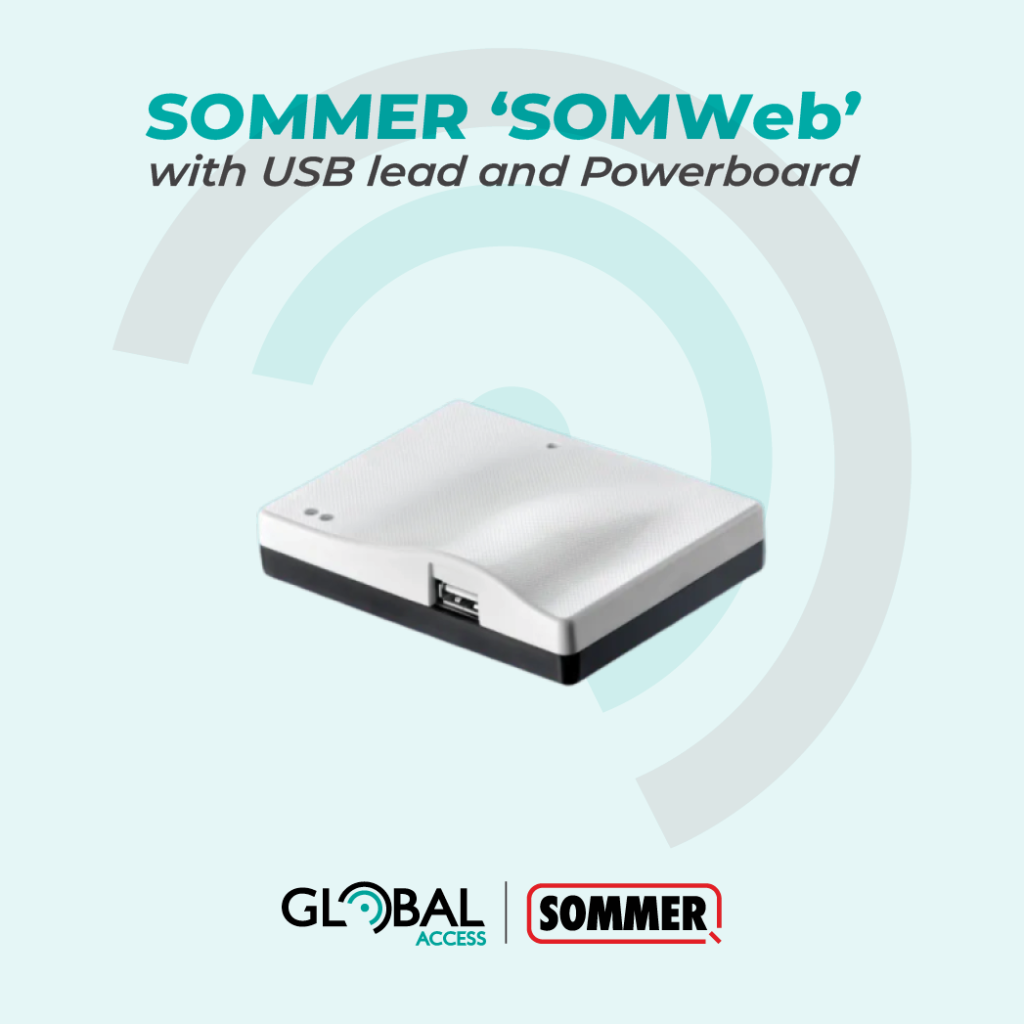 SOMMER ‘SOMWeb’ with USB lead and Powerboard